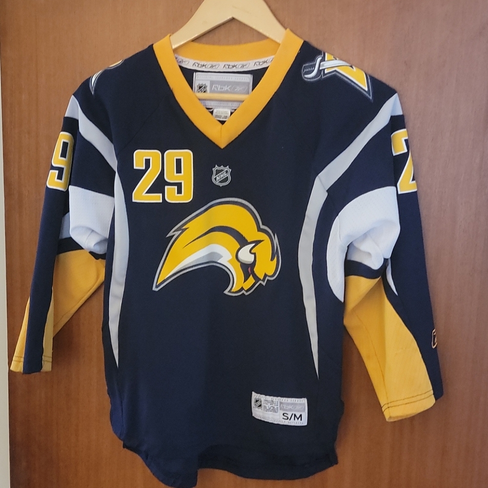 Jason Pominville Buffalo Sabres Reebok Youth Jerse
